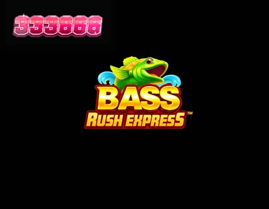Tampilan visual slot Bass Rush Express dengan tema danau yang tenang